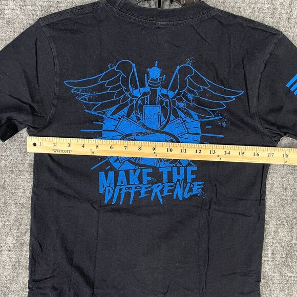 Nine Line Shirt Womens S Black Make the Difference EMS Paramedic First Responder - Picture 4 of 6